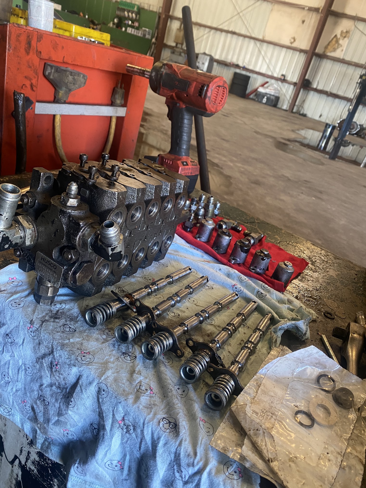 Valve body rebuild